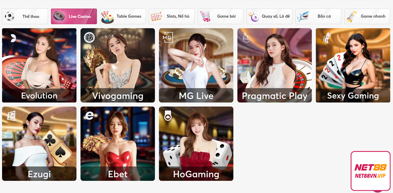 CASINO NET88 - NET88VN - NET88 CASINO